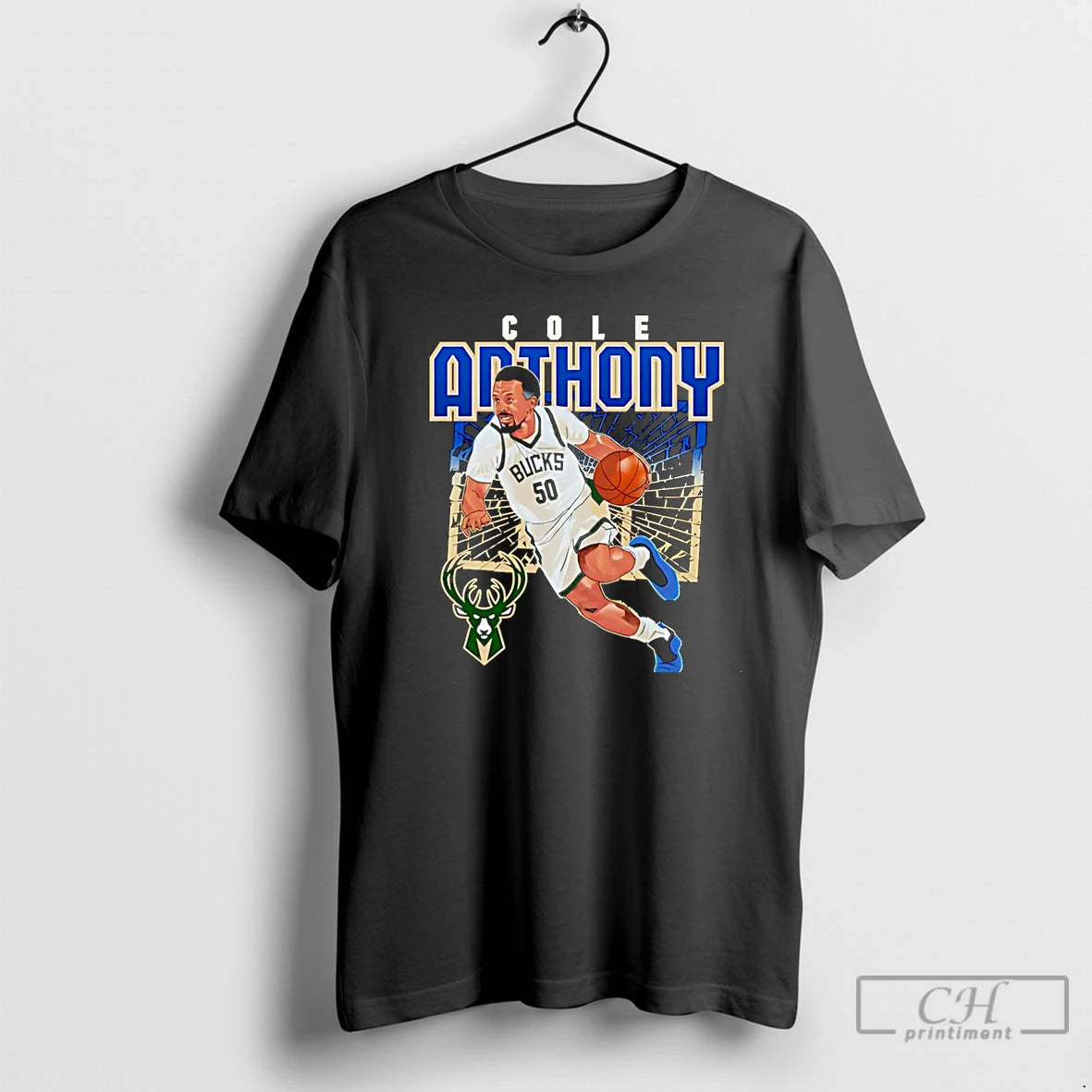 Premium Cole Anthony Milwaukee Bucks Shattered Signature Christmas - clothing by TeeHivey.com