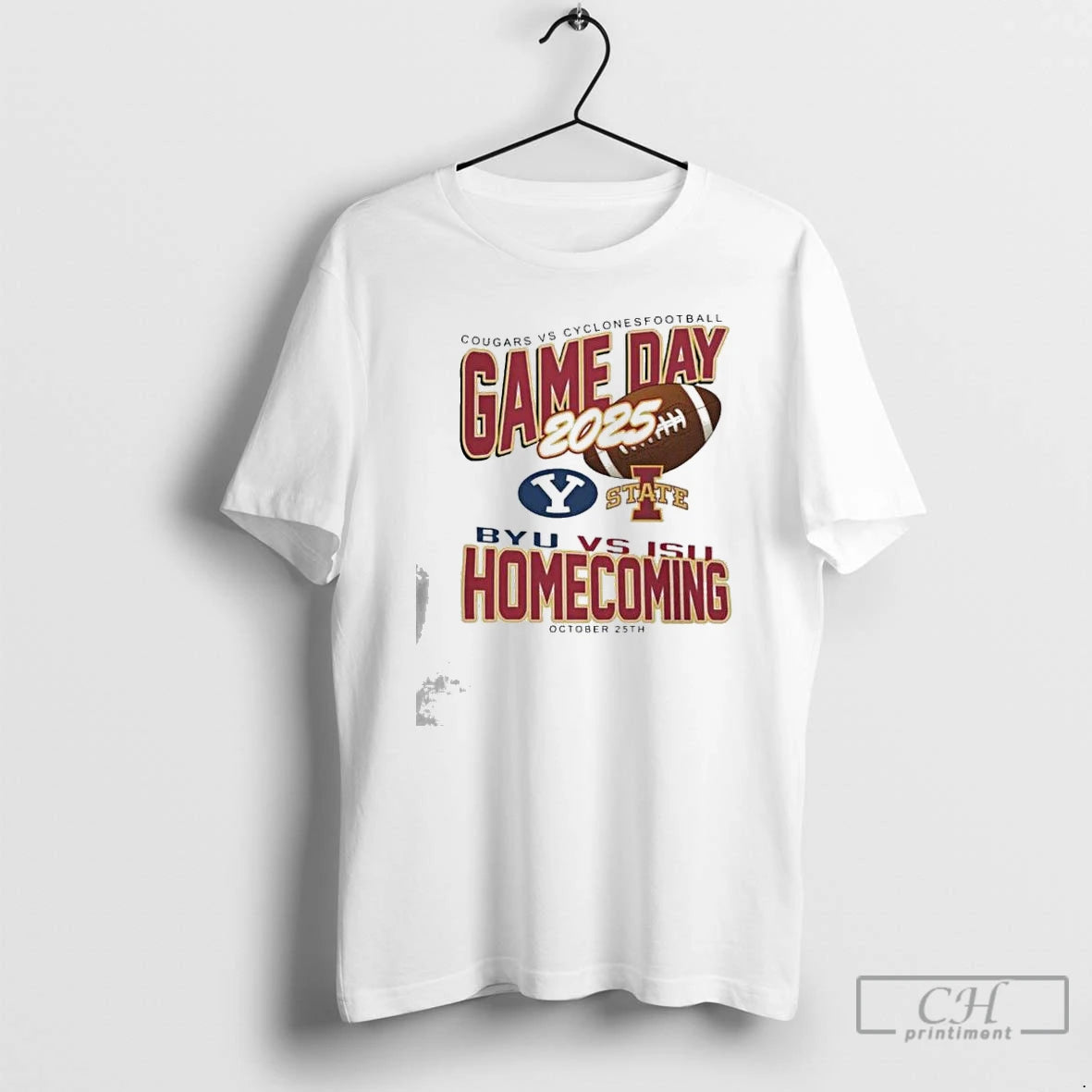 Premium College Gameday Iowa State Cyclones Homecoming Football Vs Byu Cougars October 25 2025 - clothing by TeeHivey.com