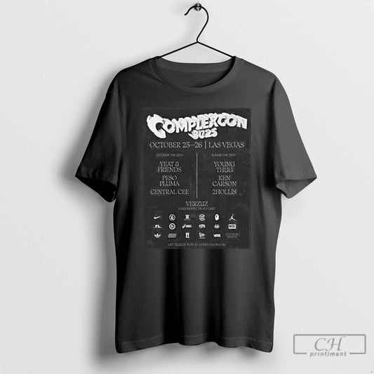 Premium Complexcon 2025 Las Vegas On October 25 26 2025 Long Sleve T Shirts - clothing by TeeHivey.com