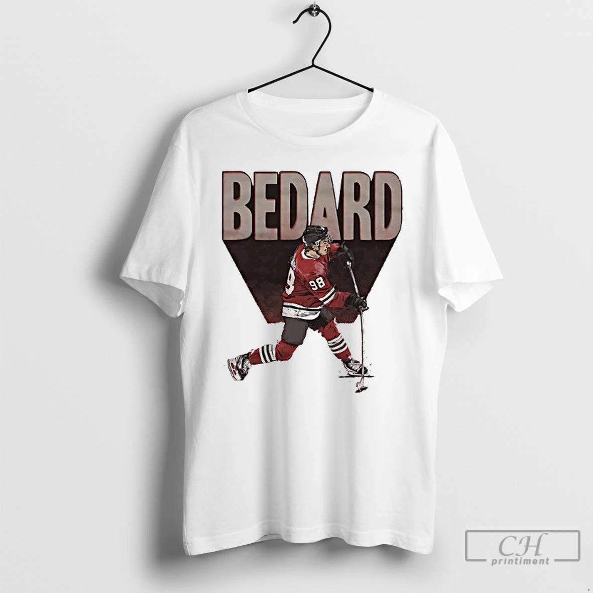 Premium Connor Bedard Chicago Blackhawks Hockey Vintage T Shirts - clothing by TeeHivey.com