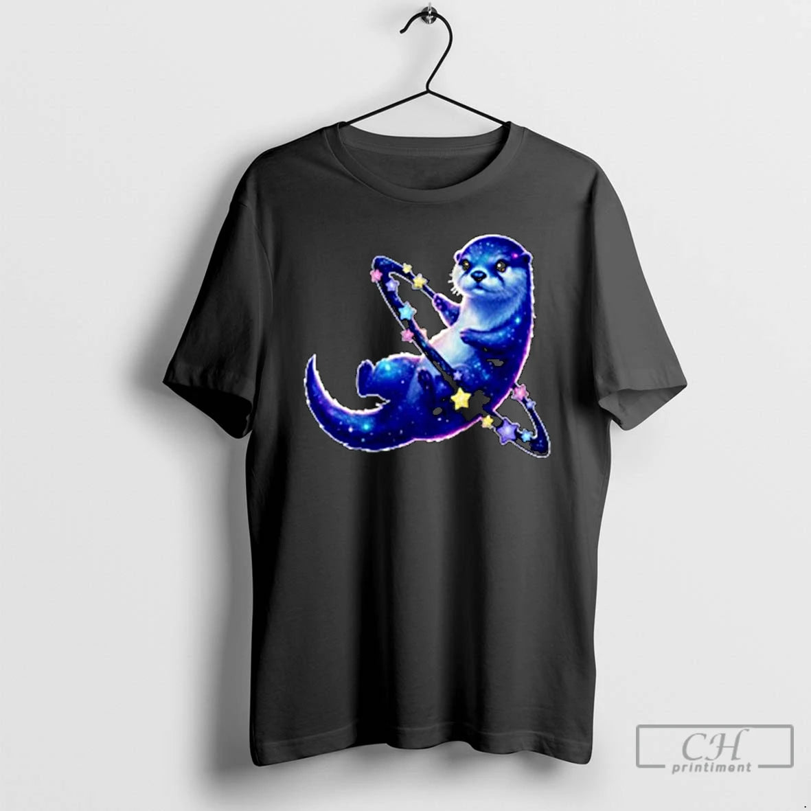 Premium Cosmic Otter Funny Ornaments T Shirts - clothing by TeeHivey.com