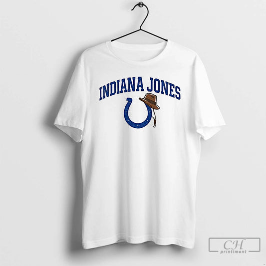 Premium Daniel Jones Colts Retro Indiana Jones - clothing by TeeHivey.com