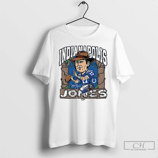 Premium Daniel Jones Royal Indianapolis Colts Indianapolis Jones T Shirts - clothing by TeeHivey.com