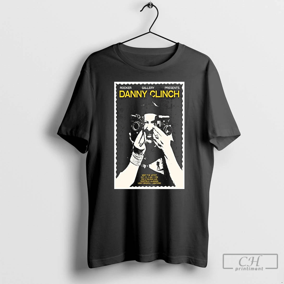 Premium Danny Clinch October 12 2025 Sheffield Alabama Concert Long Sleve T Shirts - clothing by TeeHivey.com