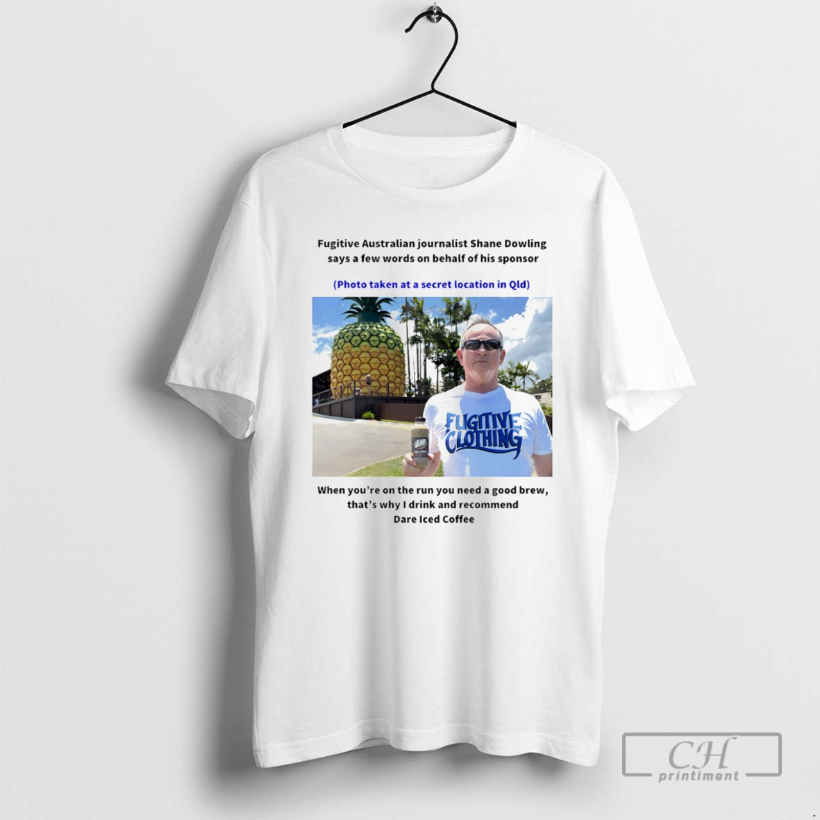 Premium Dare Iced Coffee Fugitive Shirt Sweater - clothing by TeeHivey.com