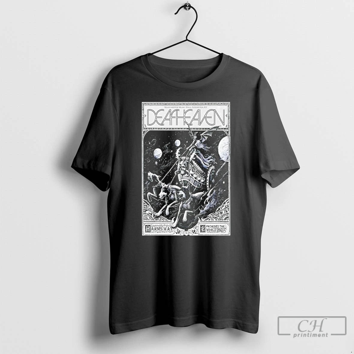 Premium Deafheaven Oct 12 2025 Manchester Music Hall Lexington Ky T Shirts - clothing by TeeHivey.com
