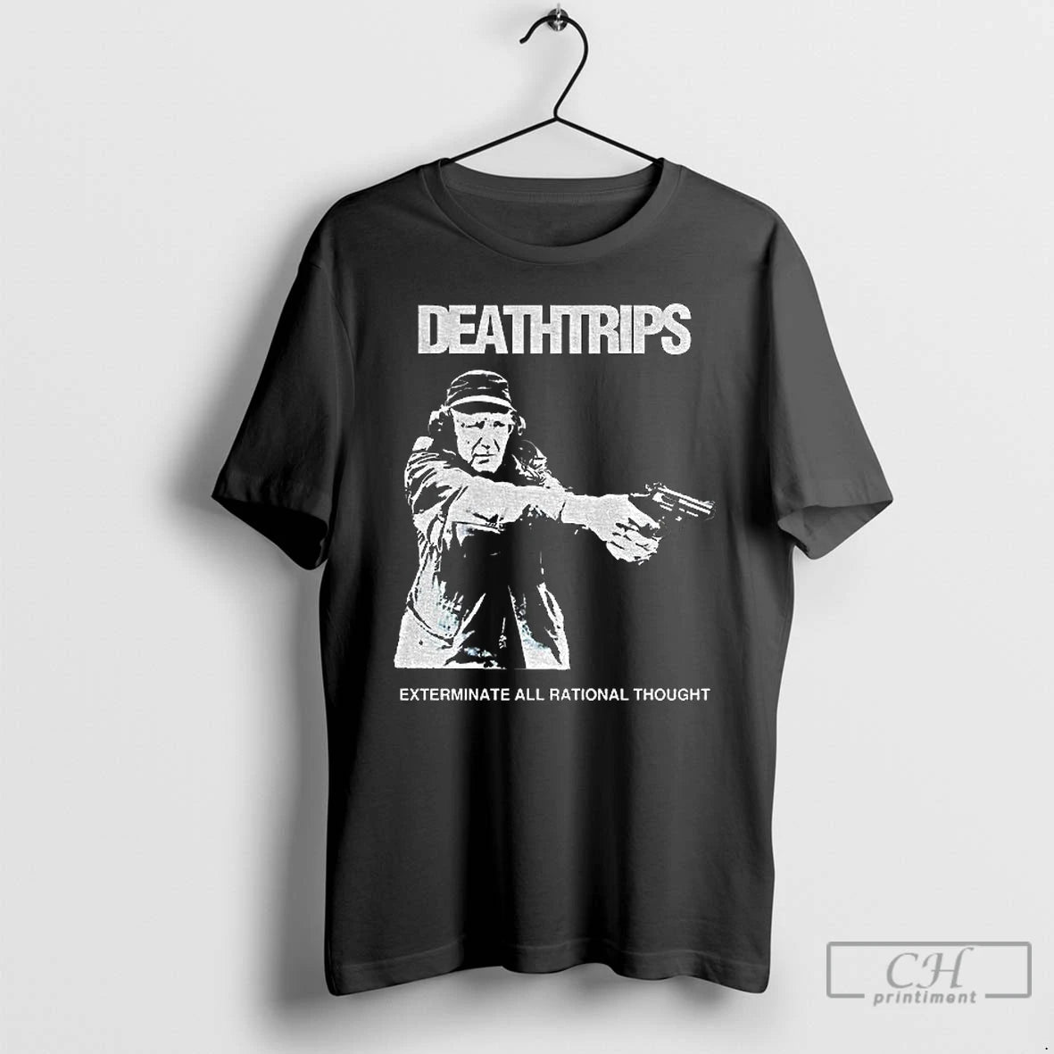 Premium Deathtrips Exterminate All Rational Thought - clothing by TeeHivey.com