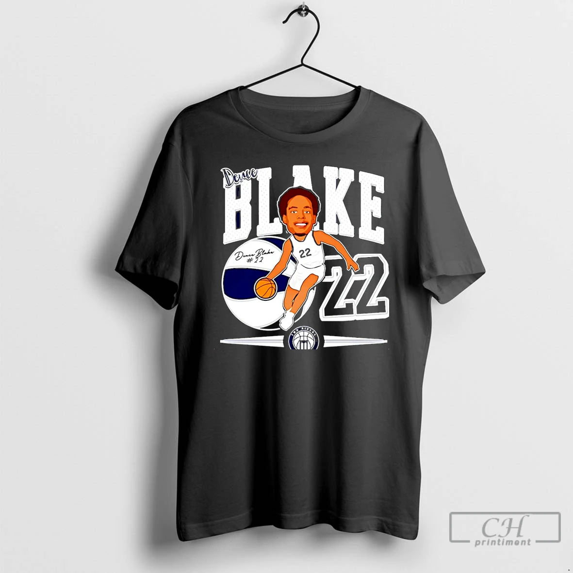 Premium Deuce Blake Marietta Basketball Caricature 25 26 Christmas - clothing by TeeHivey.com