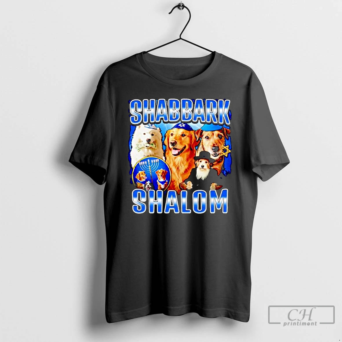 Premium Dog Shabbark Shalom Ornaments T Shirts - clothing by TeeHivey.com