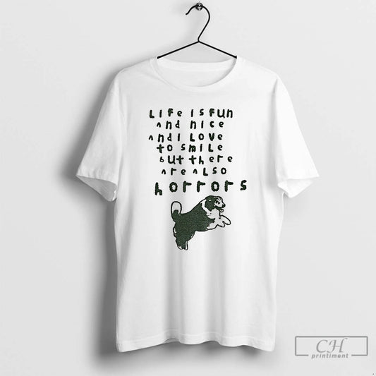 Premium Dog Life Is Fun And Nice And I Love To Smile But There Are - clothing by TeeHivey.com