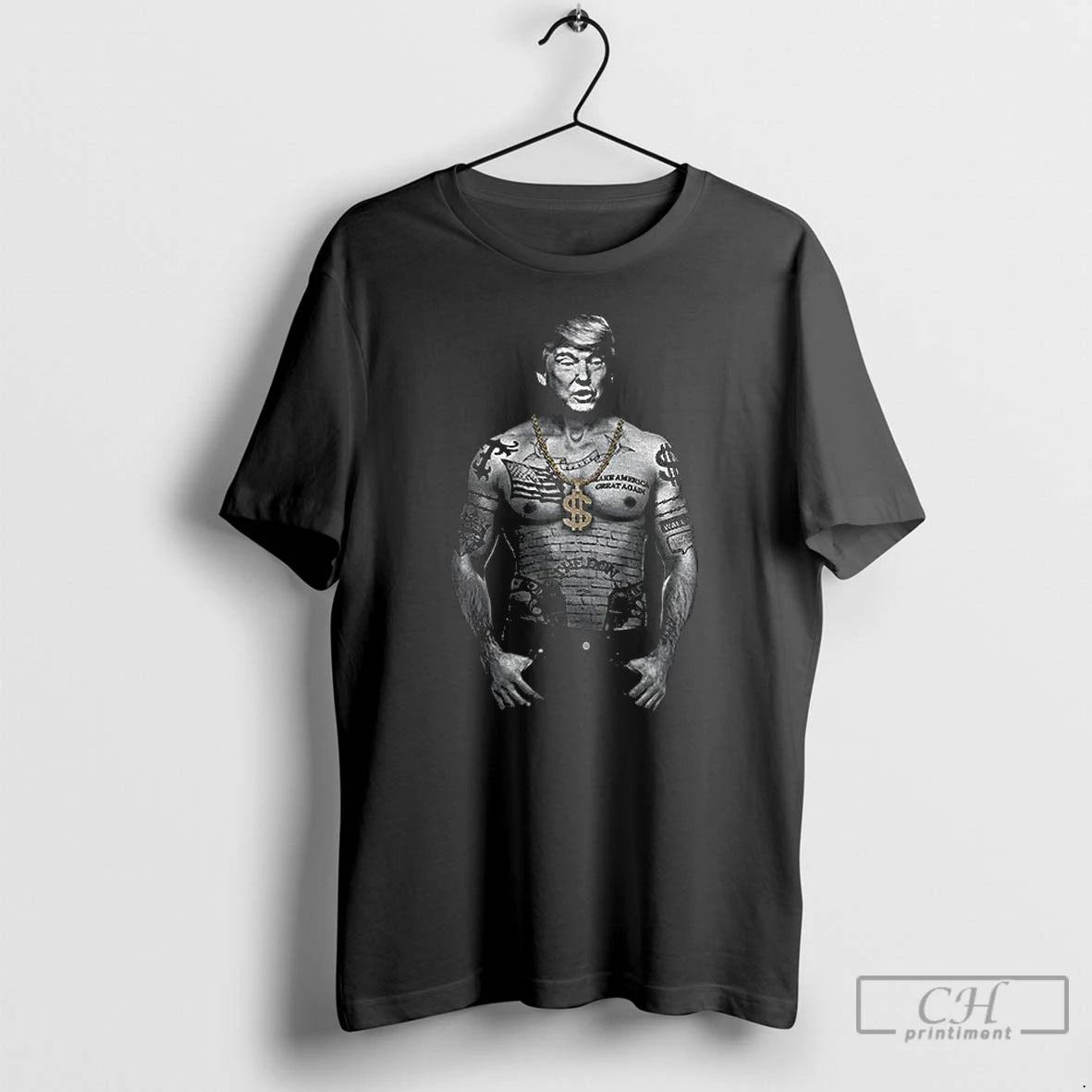 Premium Donald Trump Gangster The Don Make America Great Again Vintage T Shirts - clothing by TeeHivey.com