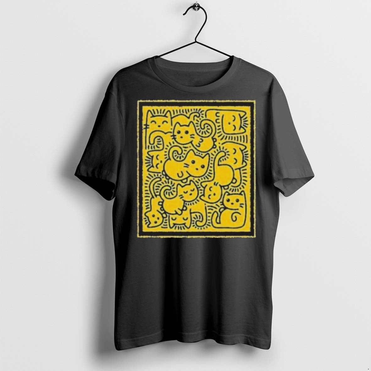 Premium Doodle Cats T Shirts - clothing by TeeHivey.com
