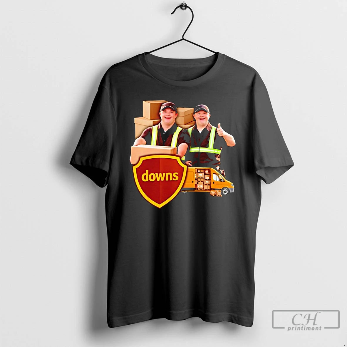 Premium Downs Ups Deliver - clothing by TeeHivey.com