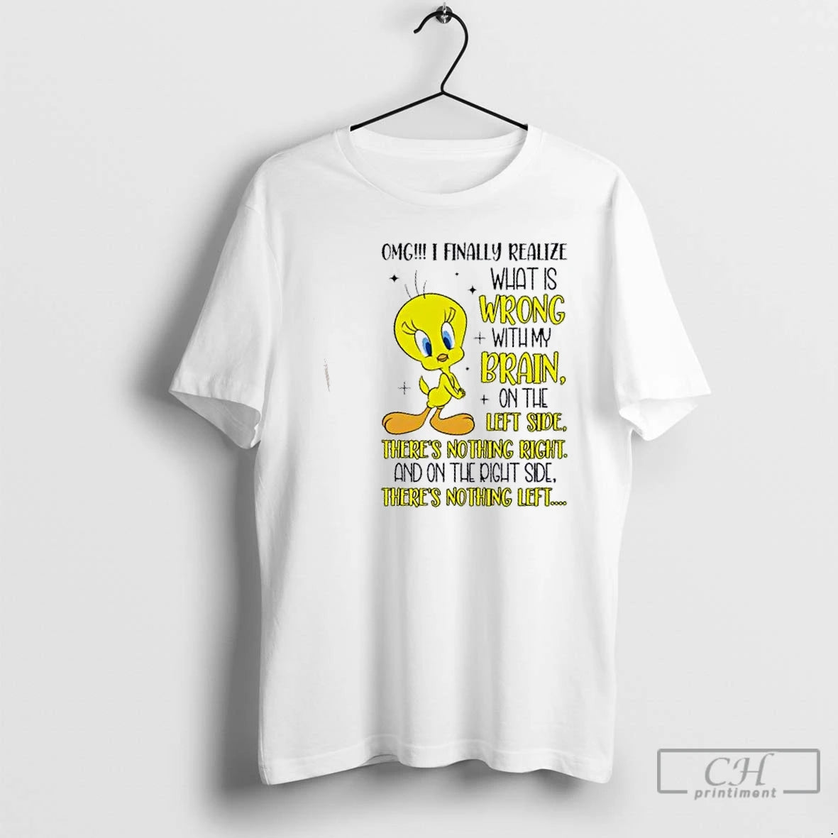 Premium Duck Omg I Finally Realize What Is Wrong With My Brain T Shirts Sweater - clothing by TeeHivey.com