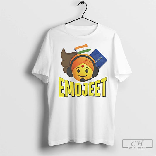 Premium Emojeet Emoji Jeet India Flag - clothing by TeeHivey.com