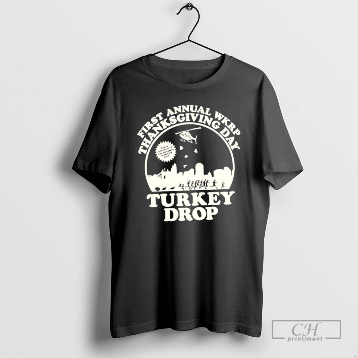 Premium First Annual Wkrp Thanksgiving Day Turkey Drop Shirt Sweater - clothing by TeeHivey.com
