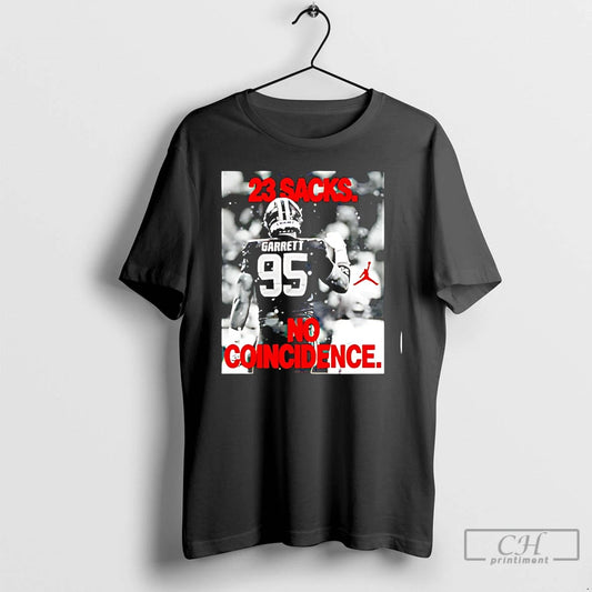 Premium Garrett 23 Sacks No Coincidence - clothing by TeeHivey.com