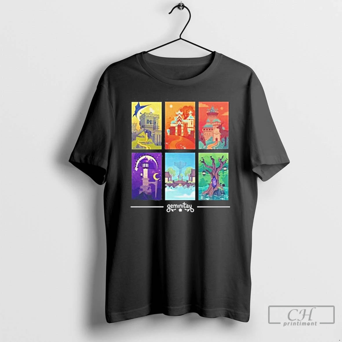 Premium Geminitay Rainbow Bases T Shirts - clothing by TeeHivey.com