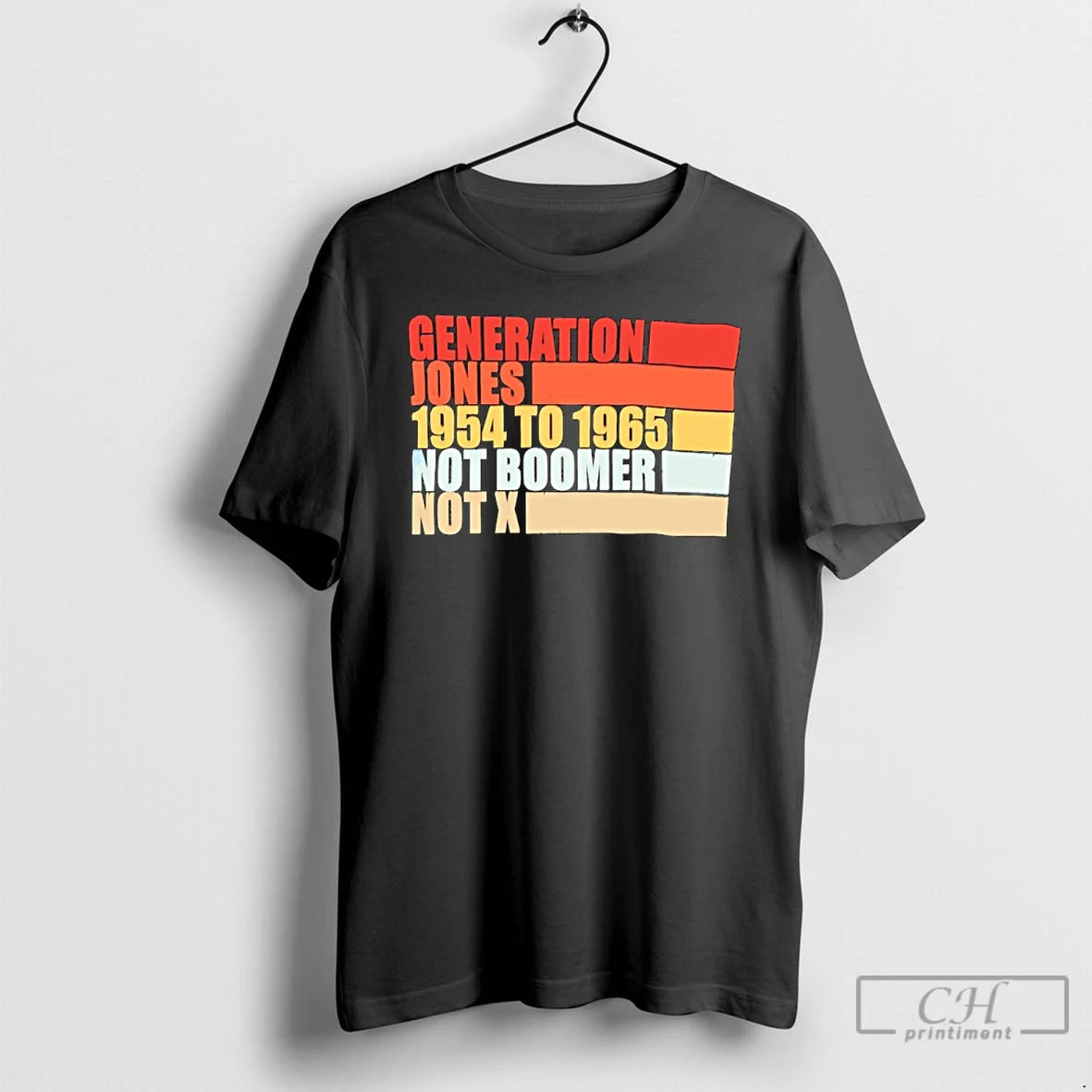 Premium Generation Jones 1954 To 1965 Not Boomer Not X Vintage - clothing by TeeHivey.com