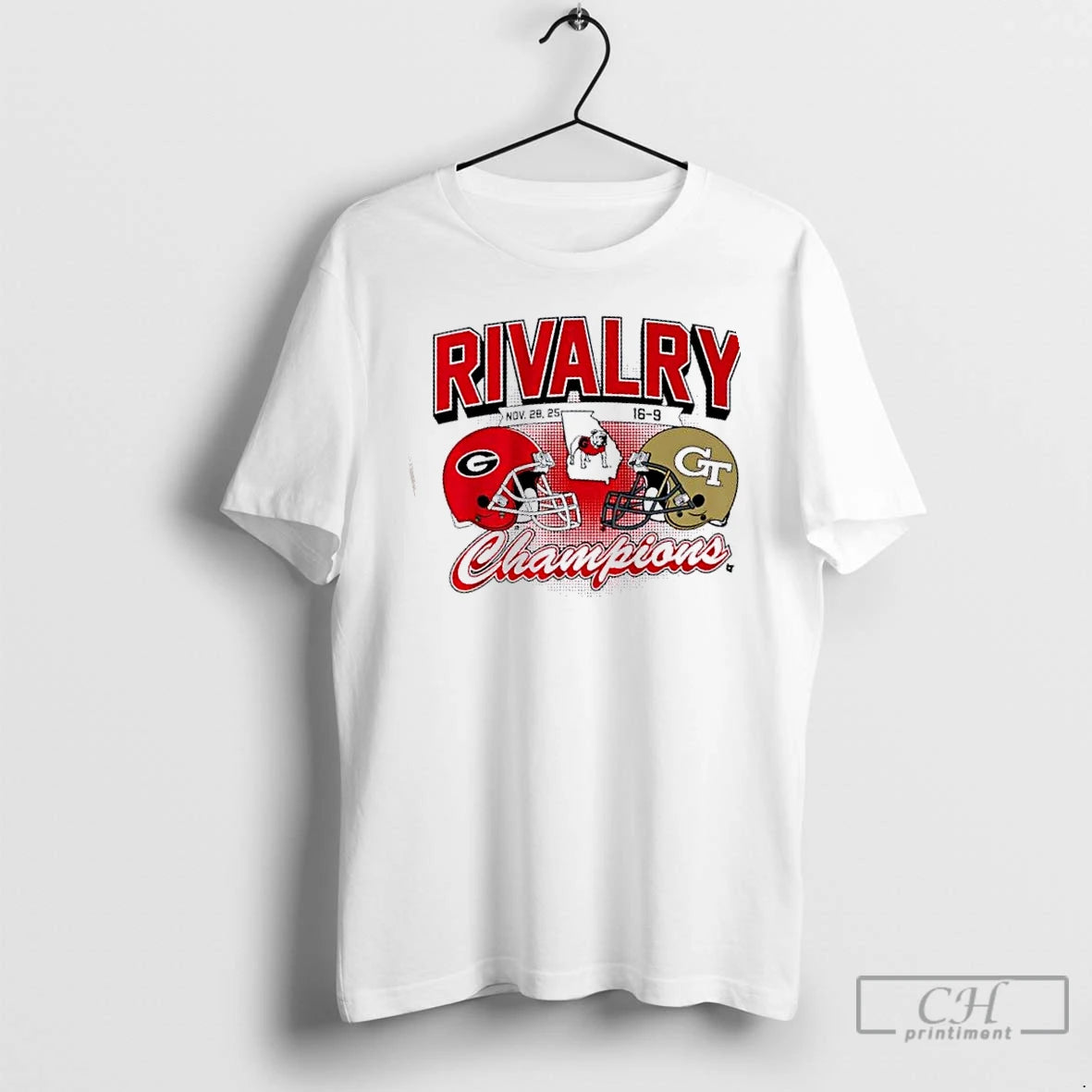 Premium Georgia Bulldogs Rivalry Winner Georgia Tech Yellow Jackets Champions - clothing by TeeHivey.com