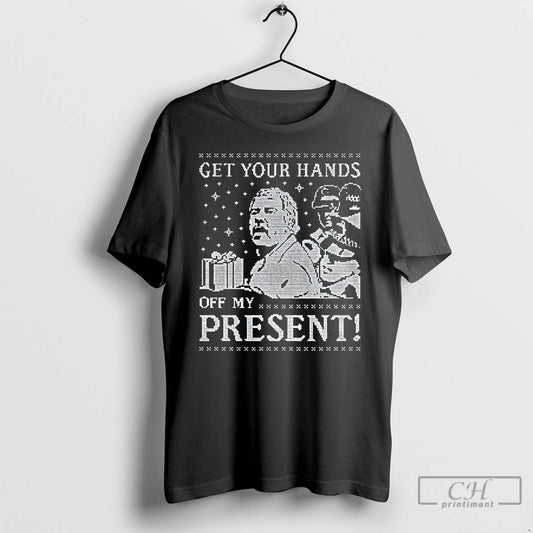 Premium Get Your Hands Off My Present Xmas - clothing by TeeHivey.com