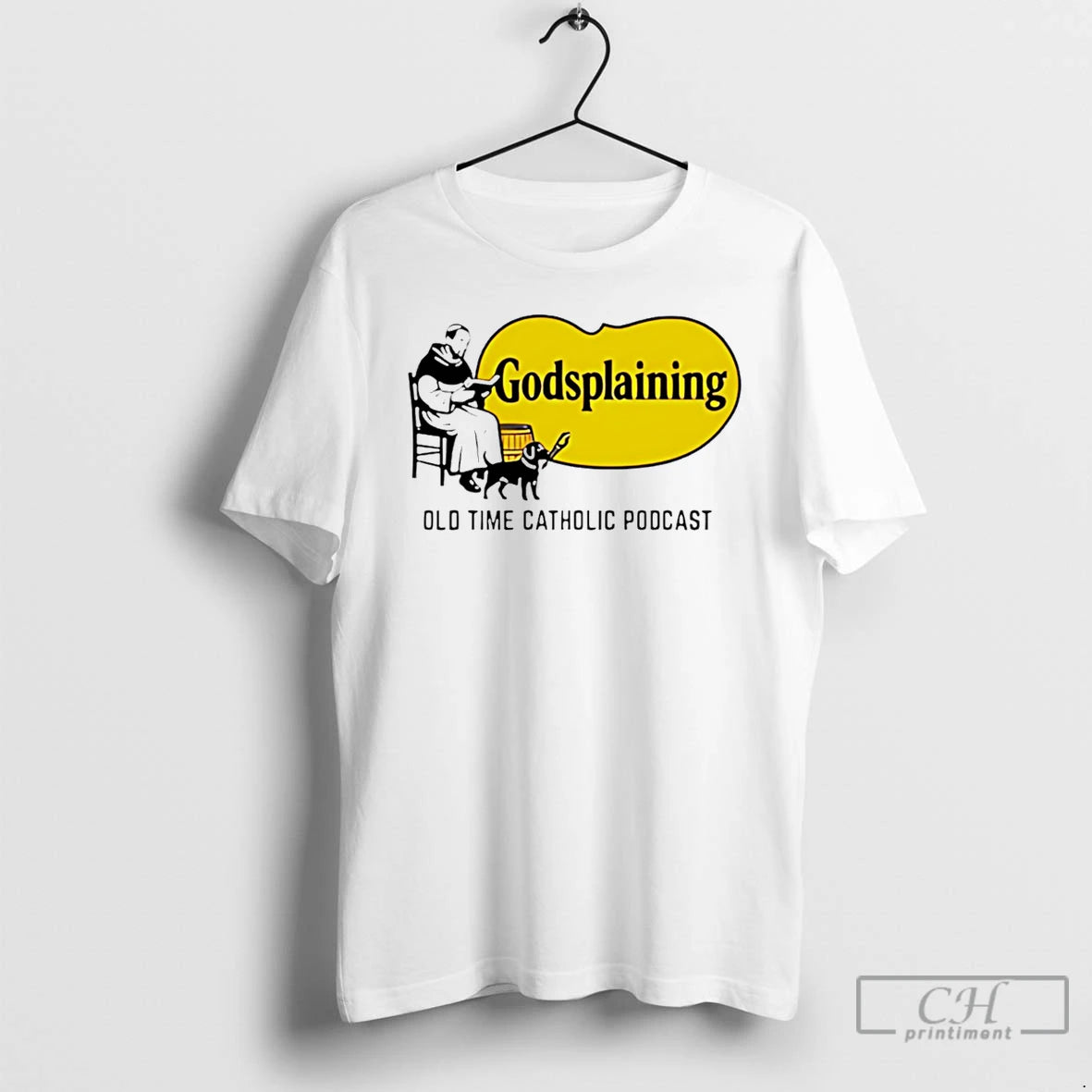 Premium Godsplaining Old Time Catholic Podcast - clothing by TeeHivey.com