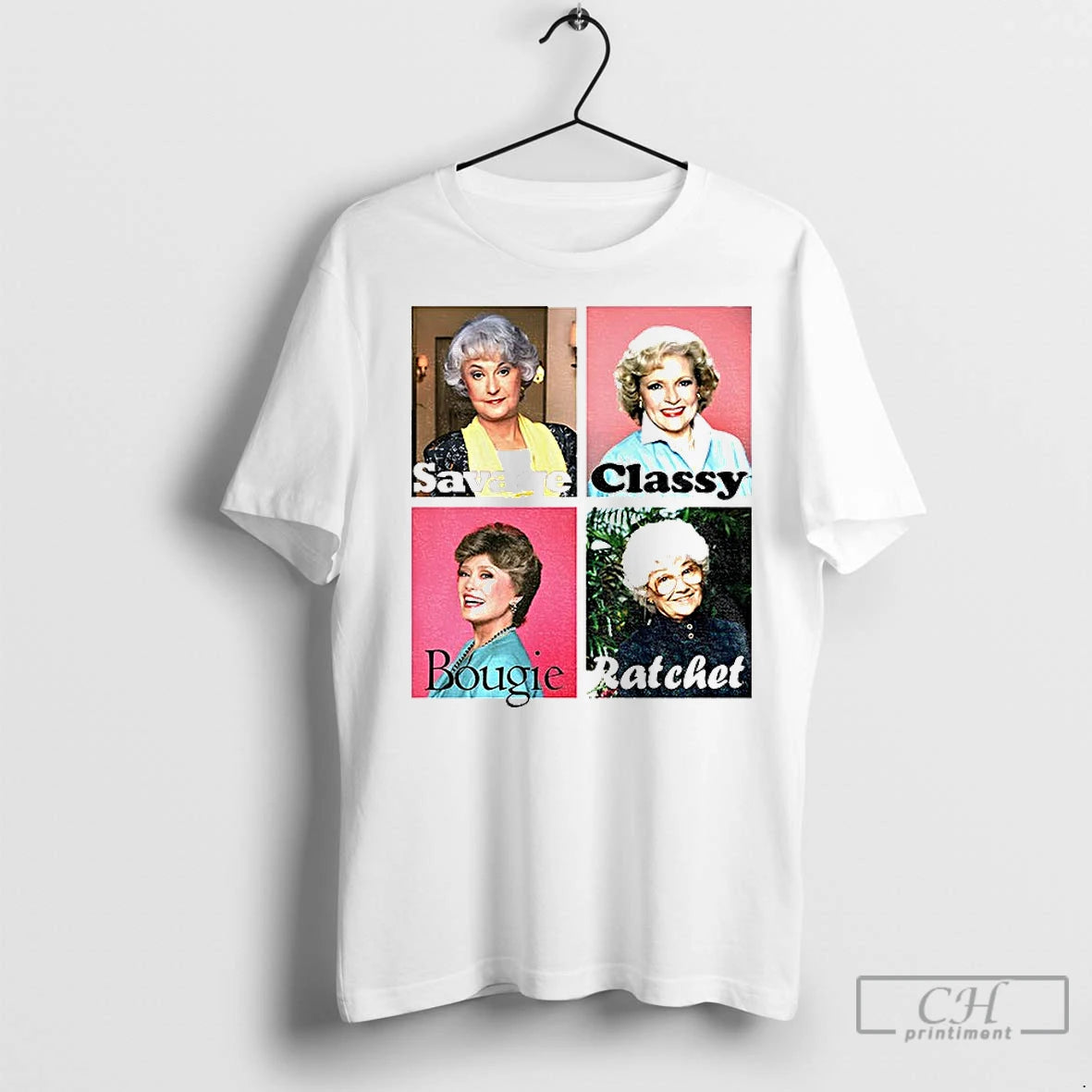 Premium Golden Warhol Girls Savage Classy Bougie Ratchet - clothing by TeeHivey.com