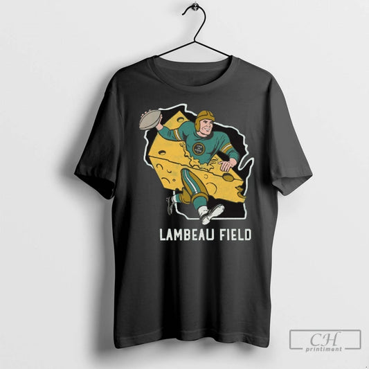 Premium Green Bay Packers Lambeau Field Life Is Good Cheesehead Player Painting