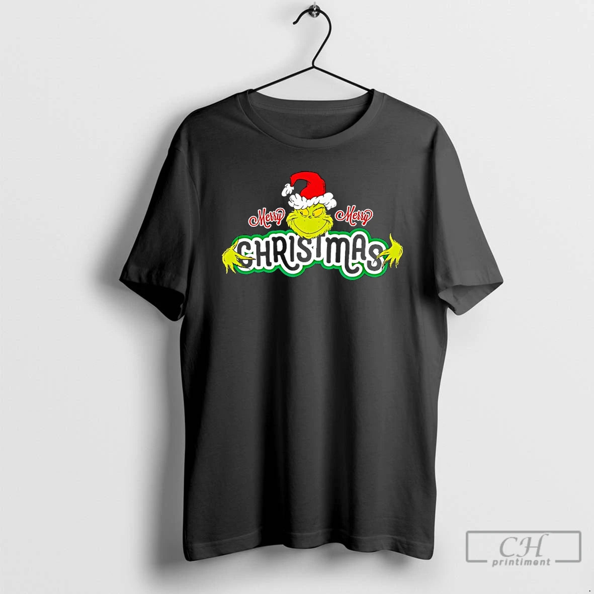 Premium Grinch Hugs Merry Christmas - clothing by TeeHivey.com