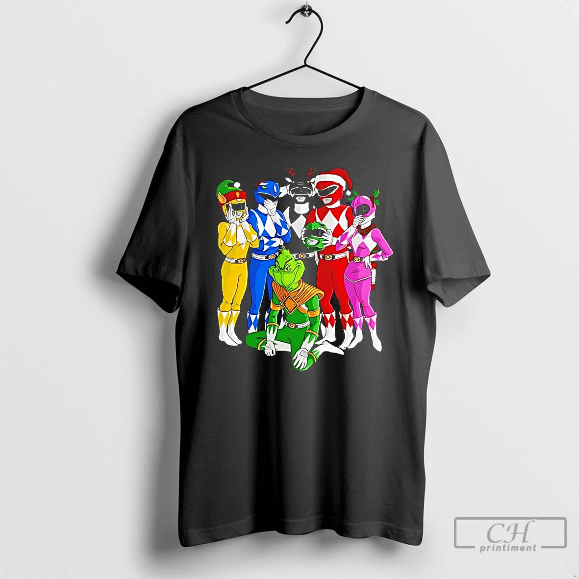 Premium Grinch Rangers Christmas T Shirts - clothing by TeeHivey.com