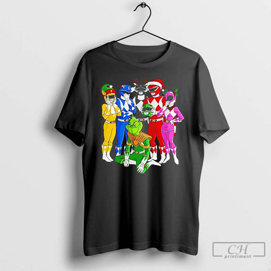 Premium Grinch Rangers Christmas T Shirts - clothing by TeeHivey.com