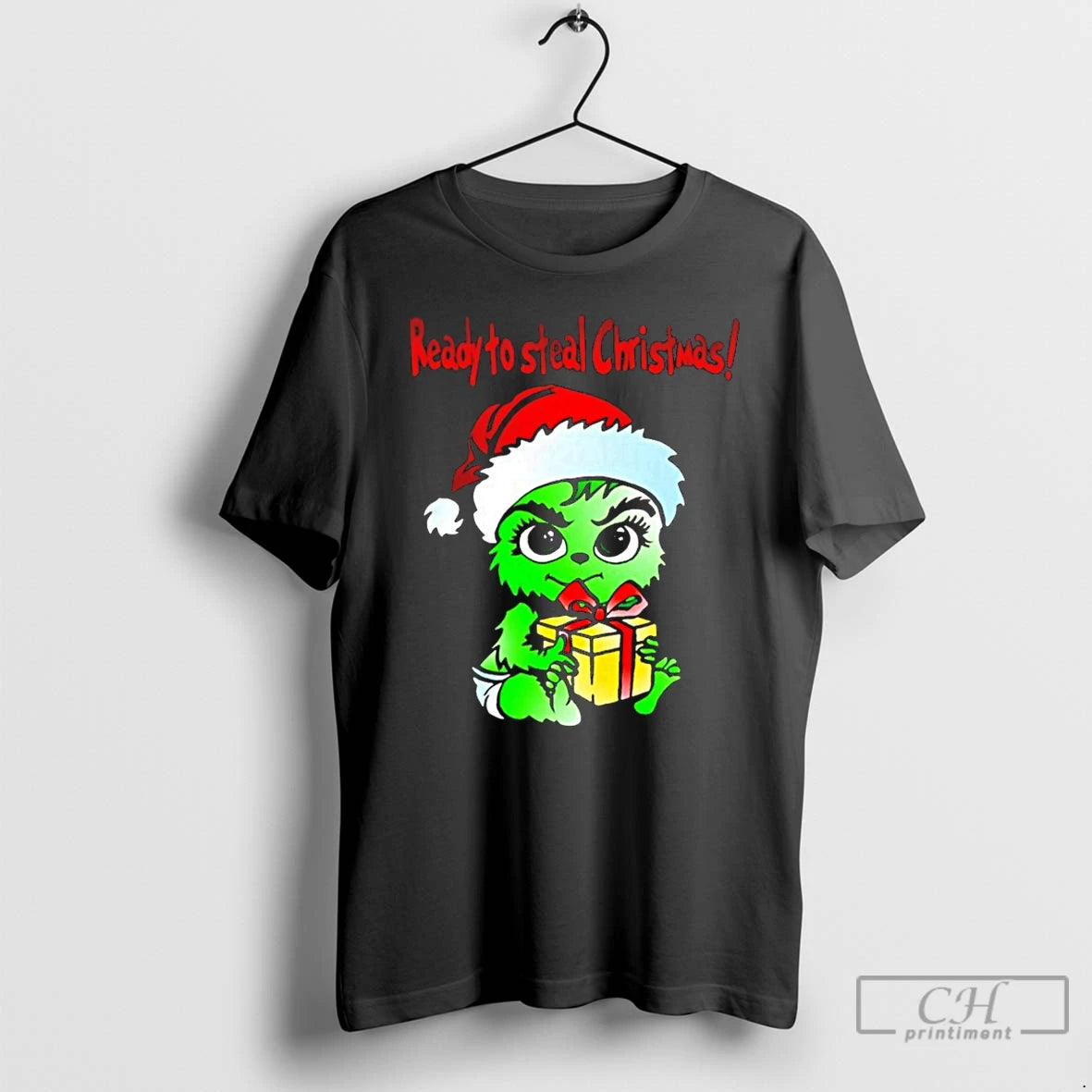 Premium Grinch Ready To Steal Christmas T Shirts - clothing by TeeHivey.com