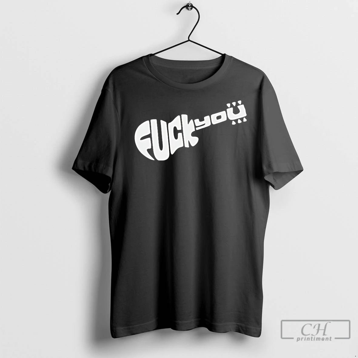 Premium Guitar Fuck You - clothing by TeeHivey.com