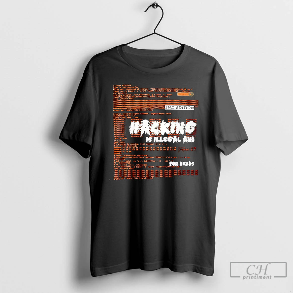 Premium Hacking Is Illegal And For Nerds Cod Christmas - clothing by TeeHivey.com