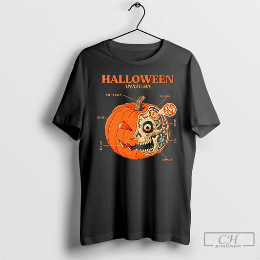 Premium Halloween Anatomy Jack O Lantern X Kaiju Anatomy T Shirts - clothing by TeeHivey.com