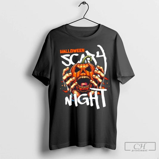 Premium Halloween Scary Night Pumpkin Horror
