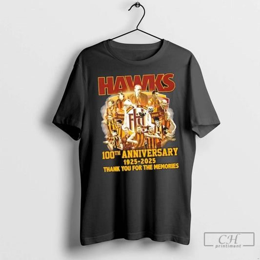 Premium Hawks Legends 100th Anniversary 1925 2025 Thank You For The Memories