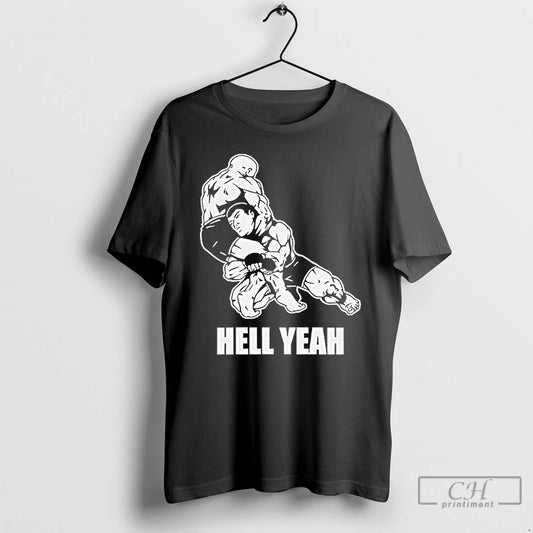 Premium Hell Yeah Double Leg Takedown Wrestling - clothing by TeeHivey.com