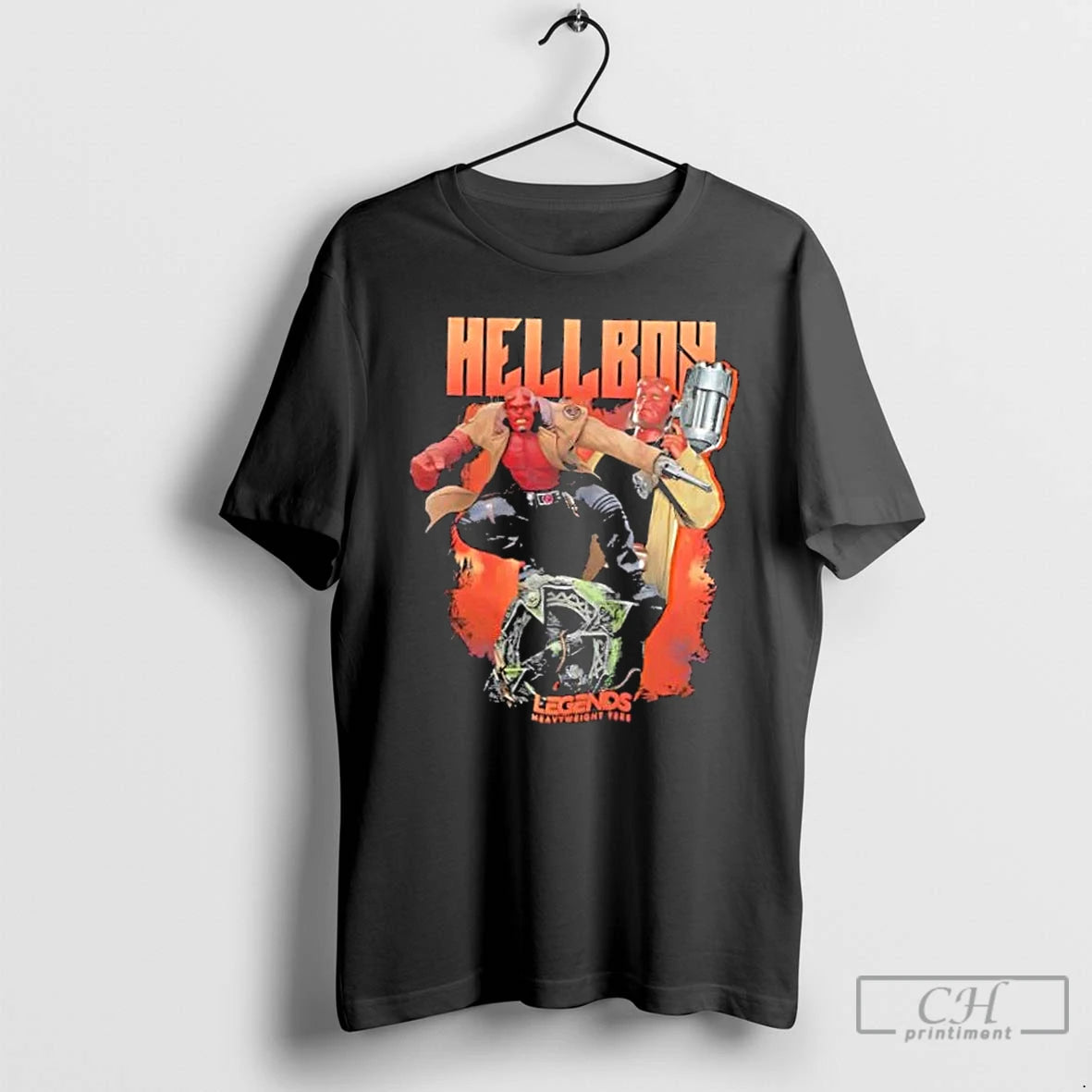 Premium Hellboy Movie Vintage Graphic - clothing by TeeHivey.com