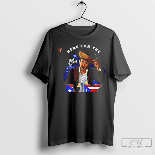 Premium Here For The Bad Bunny Benito Bowl Lix T Shirts - clothing by TeeHivey.com