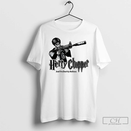 Premium Herry Chopper And The Deathly Hallows Parody T Shirts - clothing by TeeHivey.com