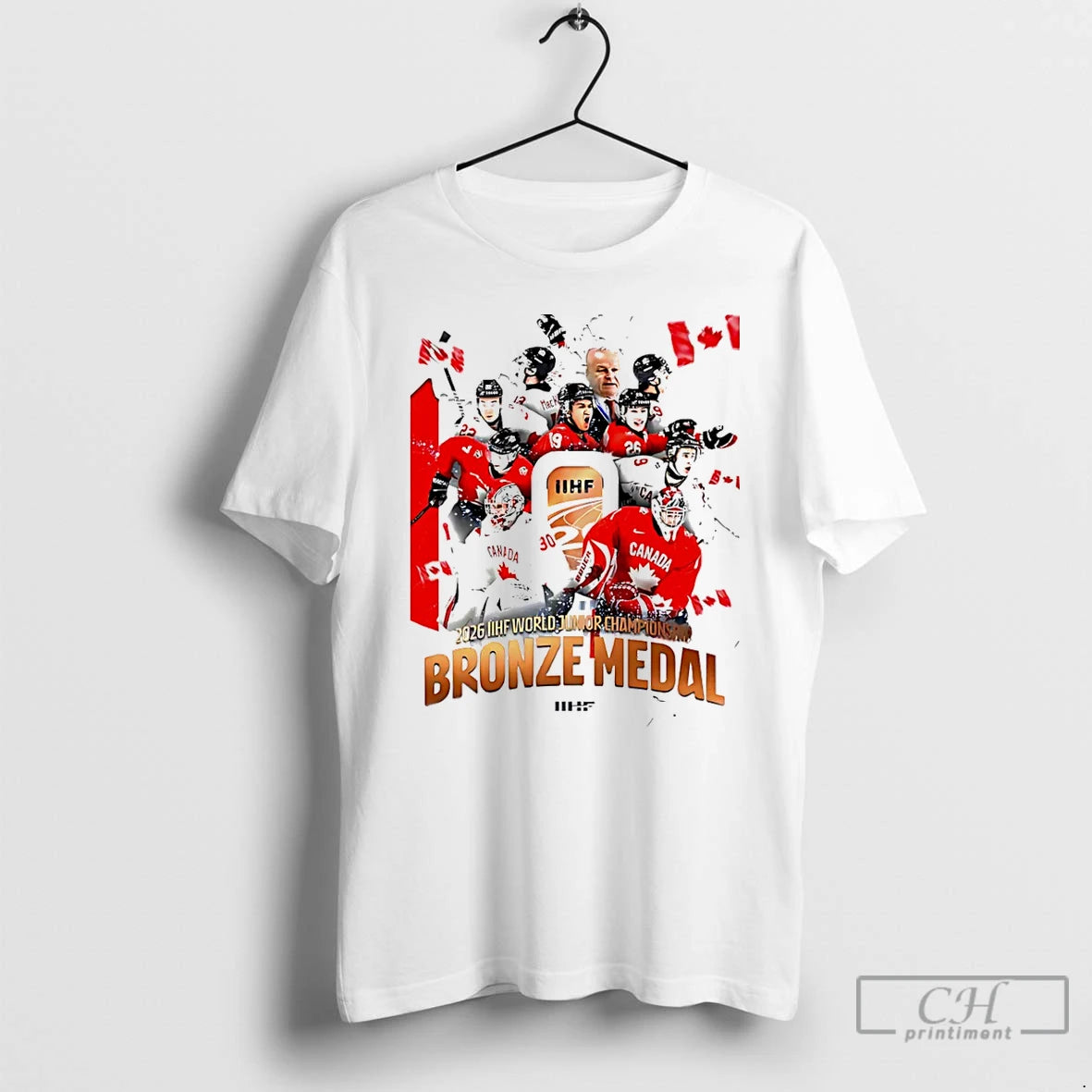 Premium Hockey Canada 2026 Iihf World Junior Champions Bronze Medal - clothing by TeeHivey.com