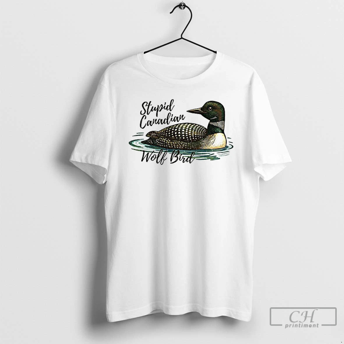 Premium Hockey Romance Stupid Canadian Wolf Bird - clothing by TeeHivey.com