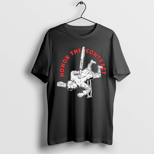 Premium Honor The Contract T Shirts - clothing by TeeHivey.com
