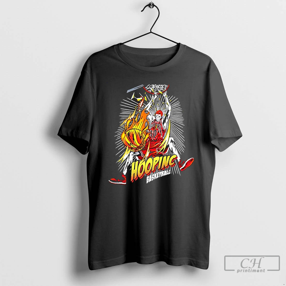 Premium Hoopinc Basketball Skull Shohoku 10 Graphic - clothing by TeeHivey.com