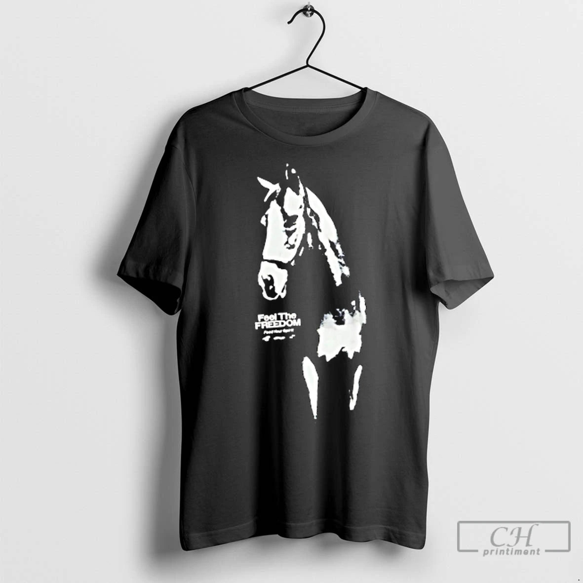 Premium Horse Feel The Freedom Feed Your Spirit Shirtac