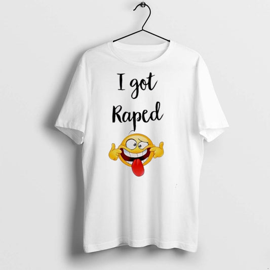 Premium I Got Raped Funny Face T Shirts - clothing by TeeHivey.com