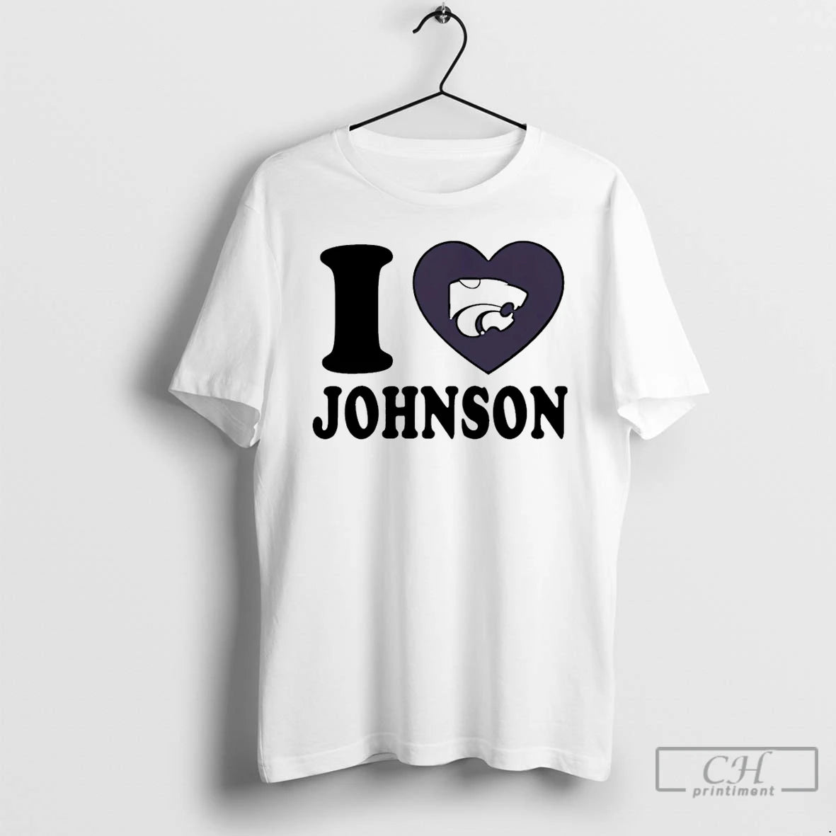 Premium I Love Avery Johnson Kansas State Wildcats Heart T Shirts - clothing by TeeHivey.com