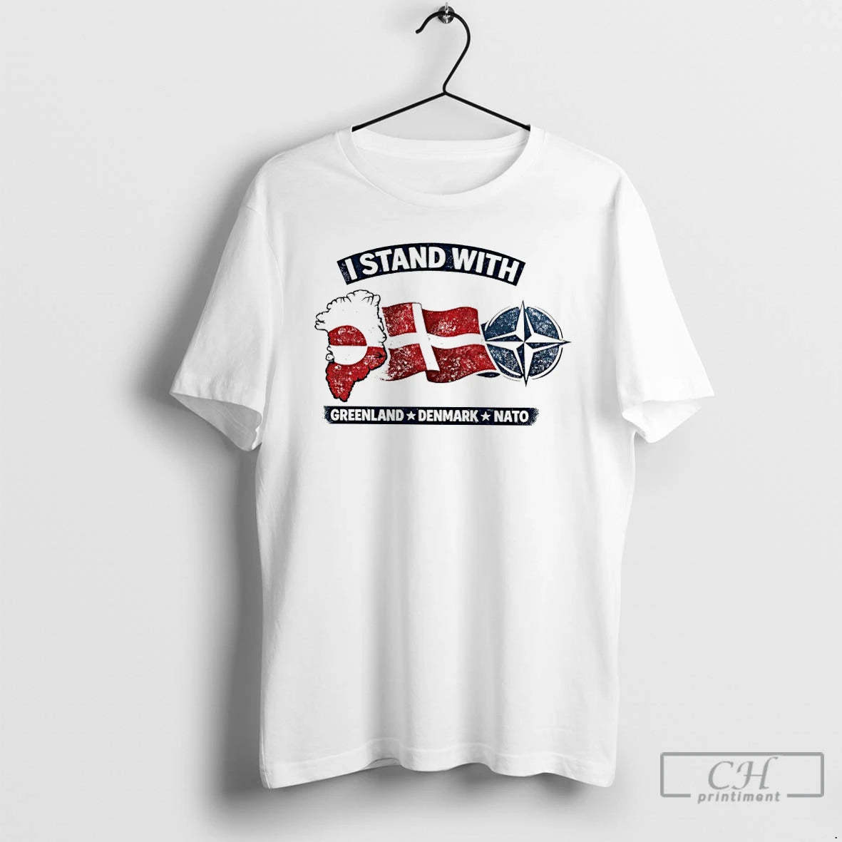 I Stand With Greenland Denmark Nato - clothing by TeeHivey.com