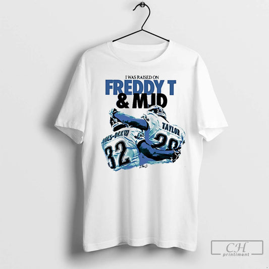 Premium I Was Raised On Freddy T And Mjd - clothing by TeeHivey.com